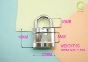 qifeng well design Hardware Bag Lock f-733