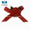 red ribbon rose for garments