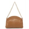 top design lady's fashionable real leather shoulder bag