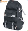 travel / hiking / camp backpack of 1680D polyester black