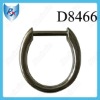 0.7" Nickel Color Bag Alloy D Ring