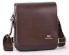 0632# latest handsome mens browm leather messenger bag