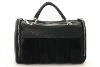 1&2 2012 Fashional PU and Rabbit Fur Ladies' Handbag