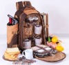 1&2 2012 High Capacity And Fashionable Polyester 4 Persons' Camping Picnic Bag With Carpet