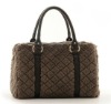 1&2 2012 New Design And Hot Sale Fashionable PU Leather Fluff Ladies' Handbag