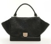 1&2 2012 New Design And Hot Selling Fashionable Genuine Ox Leather Ladies' Handbag