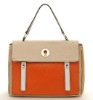 1&2 2012 New Design And Hot Selling Fashionable Genuine Ox Leather Ladies' Handbag