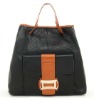 1&2 2012 New Design And Hot Selling Fashionable Genuine Ox Leather Ladies' Handbag