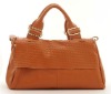 1&2 2012 New Design And Hot Selling Fashionable Genuine Ox Leather Ladies' Handbag