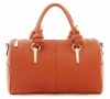 1&2 2012 New Design And Hot Selling Fashionable Multi Color PU Leather Ladies' Handbag