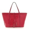 1&2 2012 New Design And Hot Selling Fashionable Tassels Patent Genuine Ox Leather Ladies' Handbag