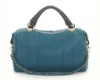 1&2 2012 New Design Fashionable Multi Color PU Leather Ladies' Handbag