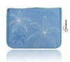 10,12,14 inch blue grace fashion nylon printing pc laptop bag