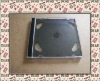 10.4mm double black tray clear CD case