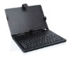 10" Tablet PC Leather Case Keyboard