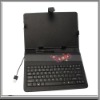 10'' Tablet PC Leather Case Protecting Jacket Stylus Keyboard