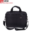 10 inch black nylon laptop messenger