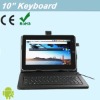 10 inch tablet keyboard leather case