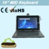 10 inch tablet keyboard leather case