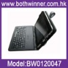 10 inch tablet pc leather case with keyboard