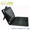 10 inch tablet pc leather case with keyboard