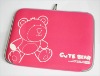 10" lovely bear neoprene laptop computer sleeve cases