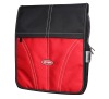 10"nylon red laptop messenger