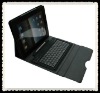 100% Brand New Leather cover case  with Wireless Bluetooth Silicone Keyboard for ipad2