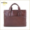 100% Genuine cow leather practical Men's laptop bag