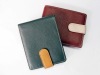 100% Real cowhide genuine leather Extra Page Billfold wallet