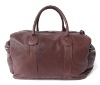 100% Real sheep Fashion leather Traveling bag100942