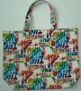 100% Recycled cotton canva tote bag with full color printing