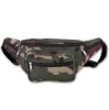 100% cotton canvas camo waist bags water proof repellent zipper pokets