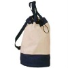 100% cotton canvas sports beach duffel bags