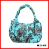 100% cotton floral ladies tote bags for wholesale