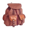 100% cotton hiking knapsack