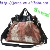 100% crocodile leather bag