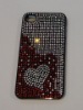 100% custom hand made Rhinestone Diamond case for iPhone 4 G,3G,3GS