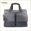 100% genuine Cow leather Men's laptop bag