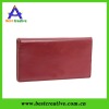 100% genuine leather female wallet and purse