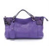 100% genuine leather handbags (EMG8081)