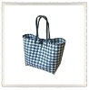 100%handmade colorful p.p. woven bag