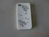 100% high grade silicon cell phone case for iphone 4G