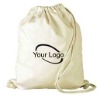 100% high quality drawstring cotton food bag