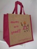 100% jute shopping bag