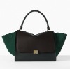 100% leather hand bags simple fashion women bag 2012