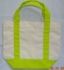 100% polyester canvas tote bag
