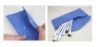 100% recyclable refreshing blue felt product