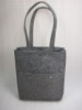 100% recycle wool felt shoulder bag