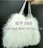 10056 Genuine Tibet Sheep Fur Handbag OEM Wholesale/Retail